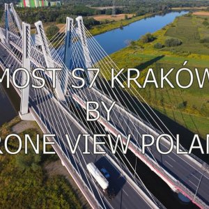 Drone View Poland | Bridge S7 Kraków