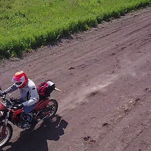 DJI Mavic Pro Active Tracking a Motorcycle