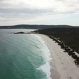 First Video - Swimcart Beach, Binnalong Bay, Tasmania