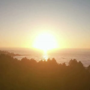 Sunset on the Oregon Coast at Bastendorf Beach 7 15 2023
