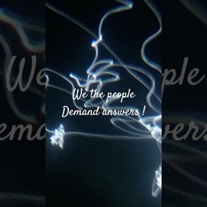 We The People....