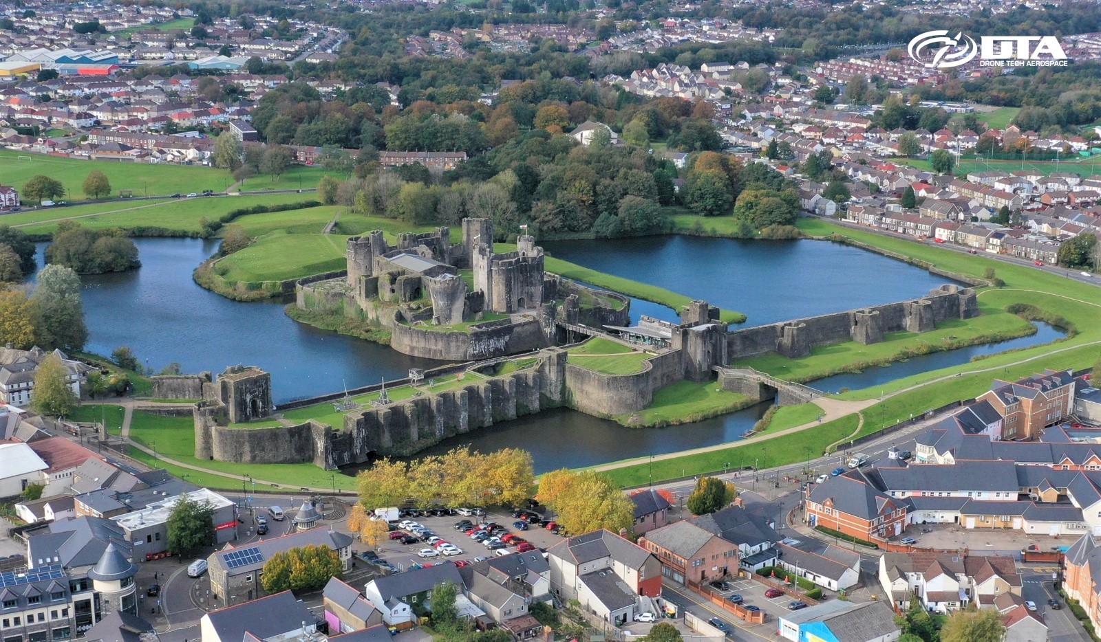 Caerphilly Castle - Oct 2020