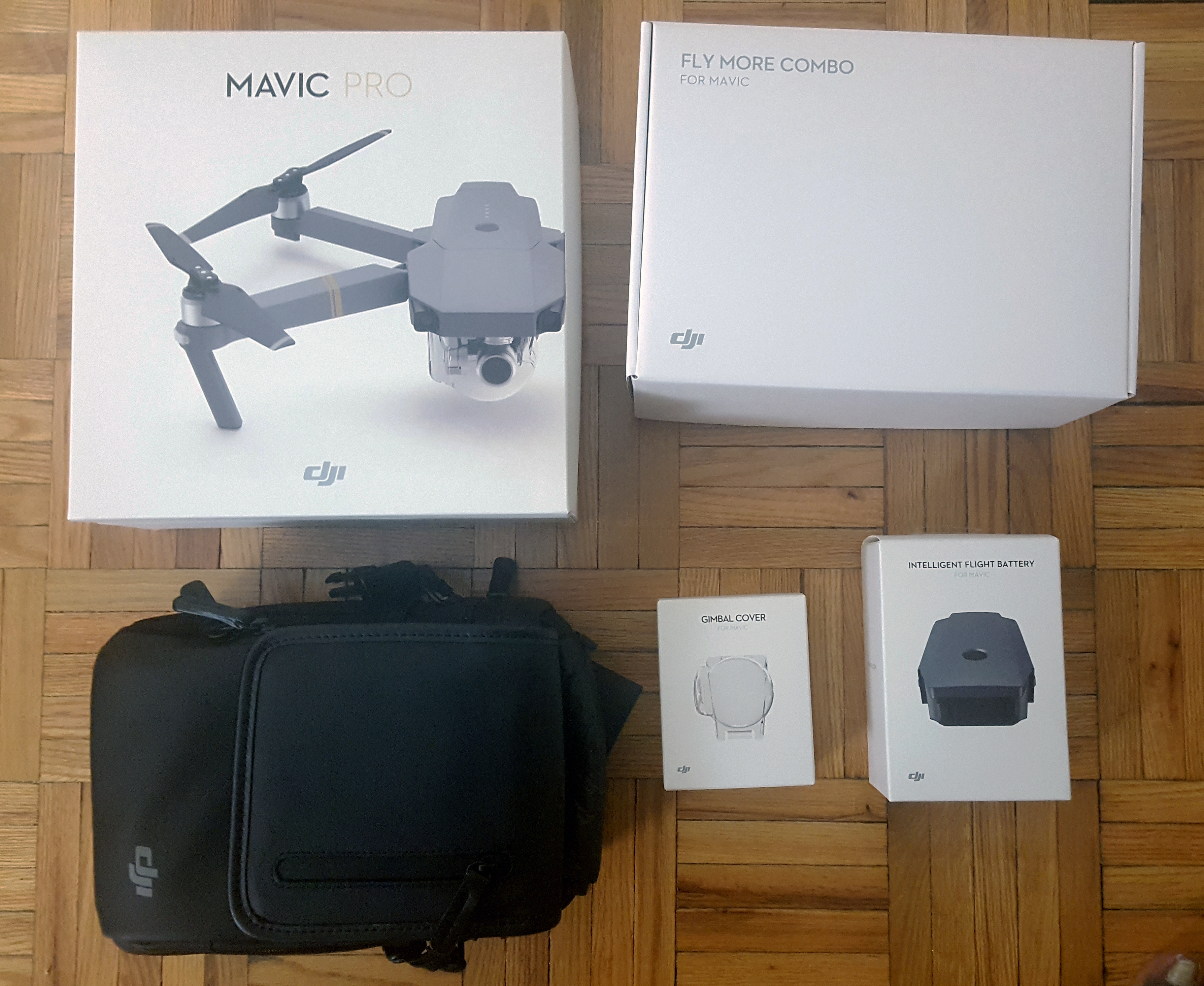 Fly More Bundle + Extra battery & Gimbal Cover
