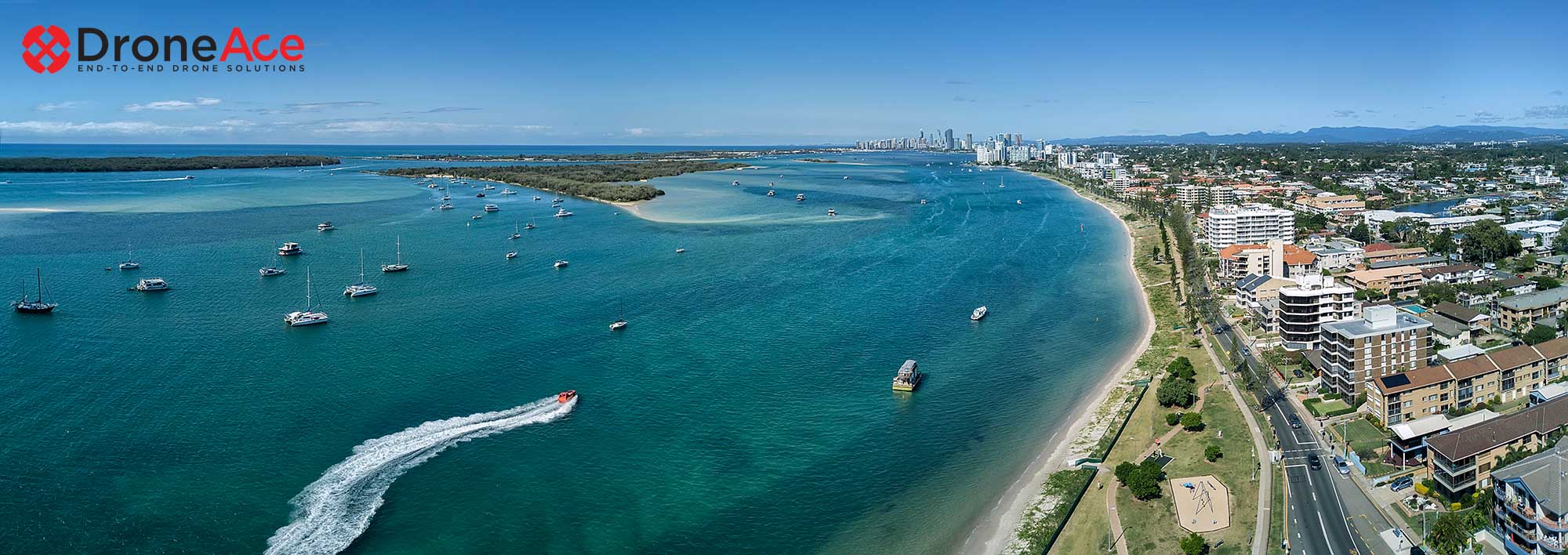 Gold-Coast-Broadwater-aerial-drone-panorama-photography-DroneAce