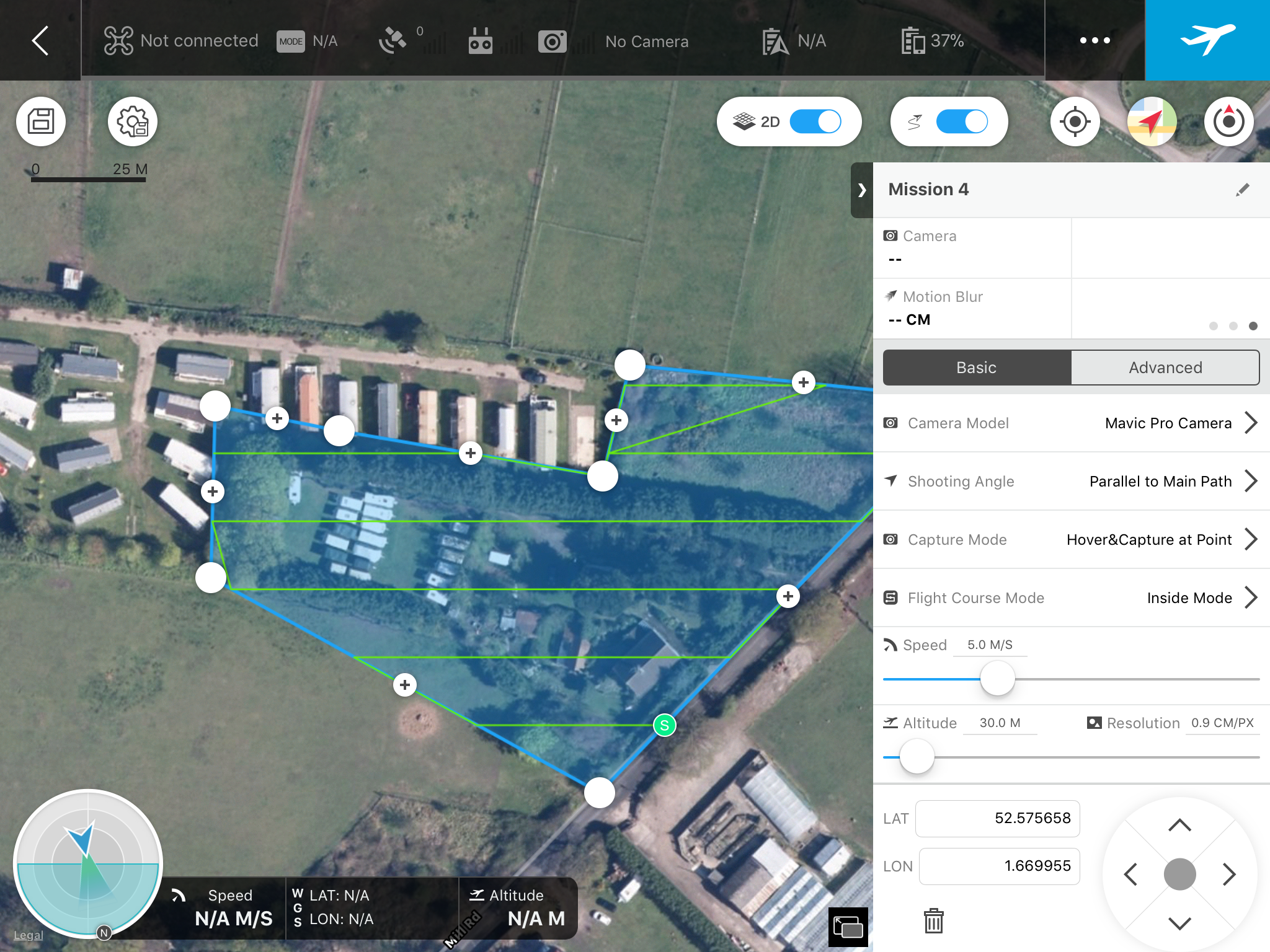 dji nfz map