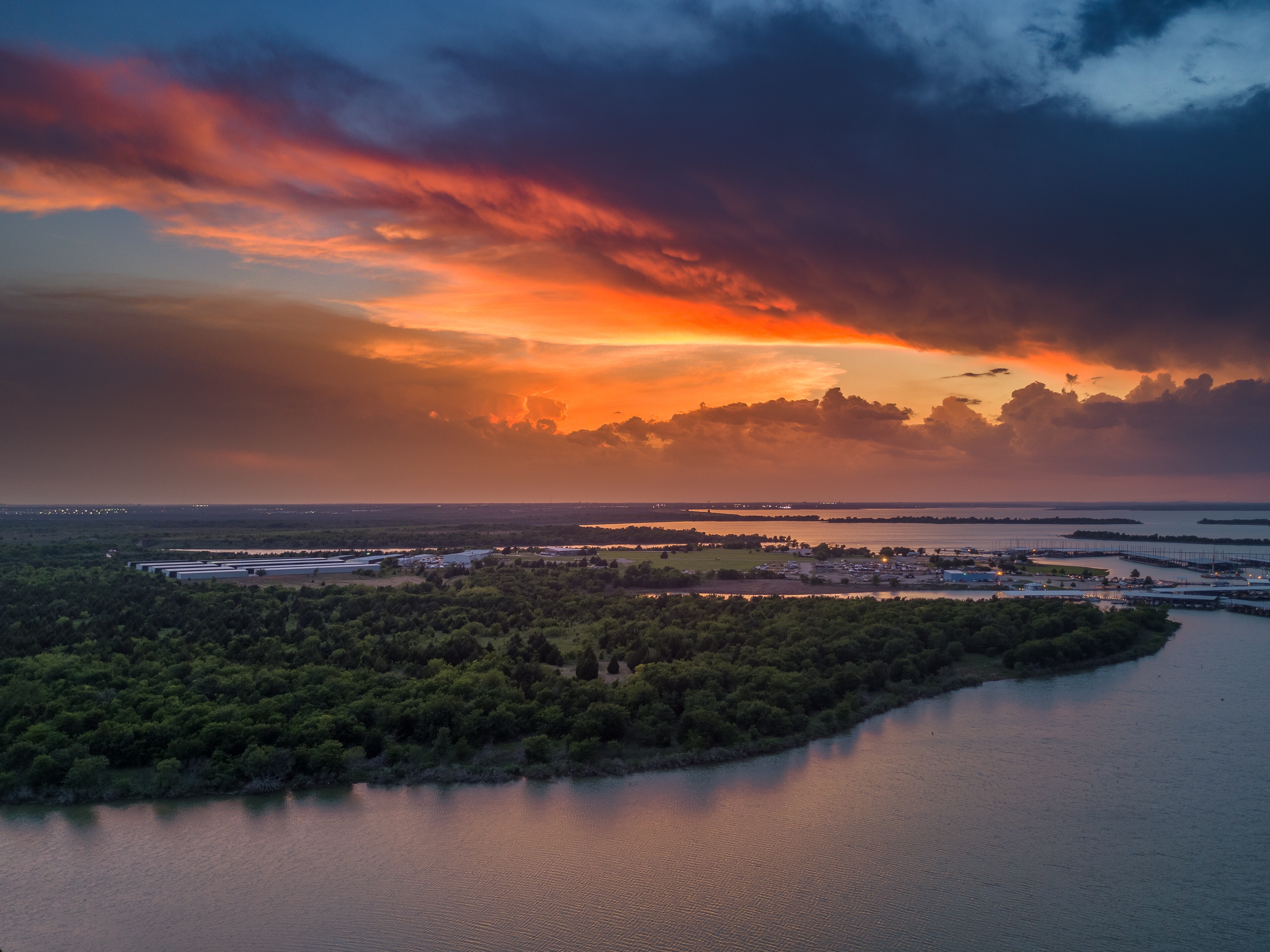 Lewisville Lake Sunser