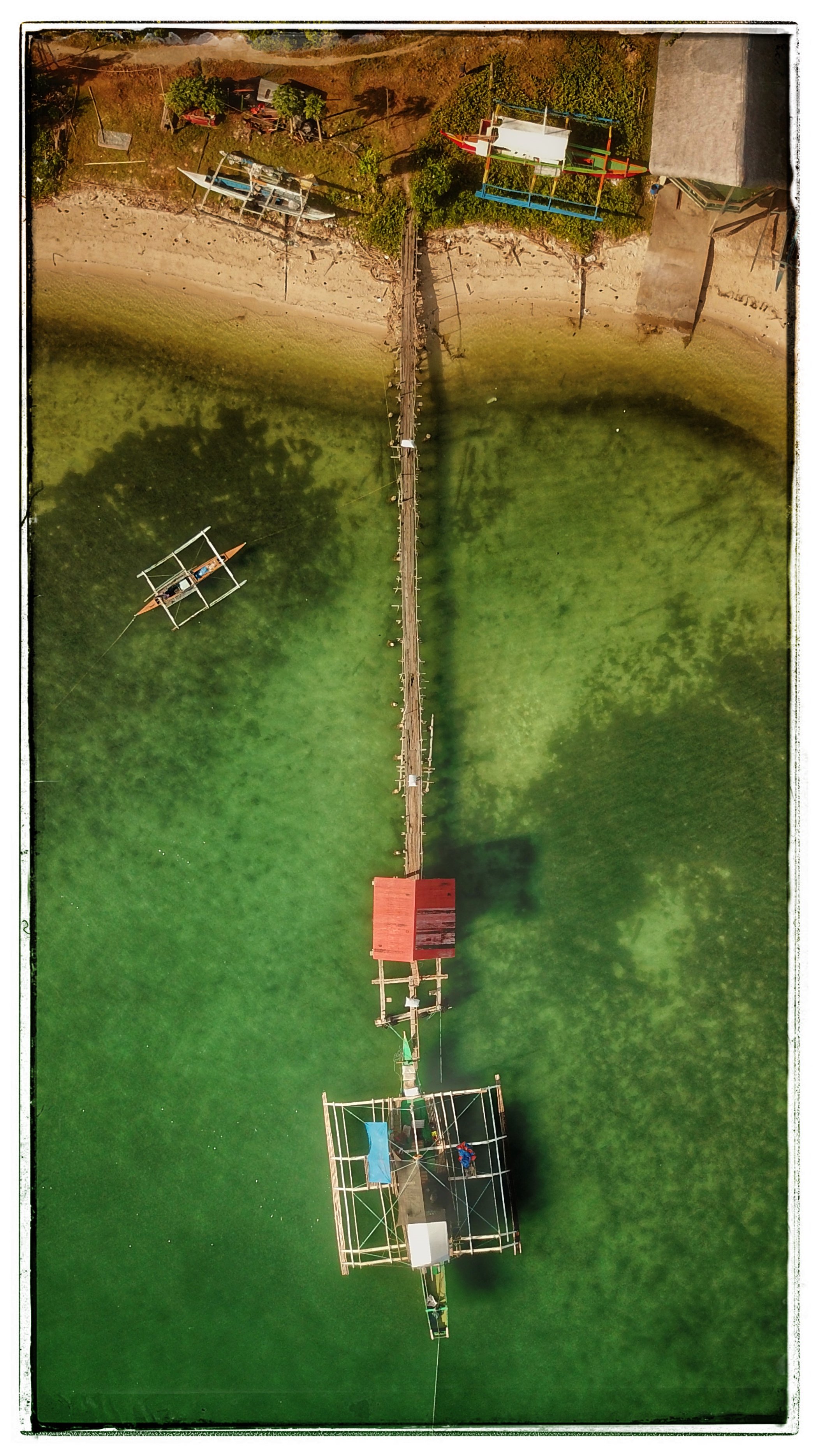 Private Pier from the Top