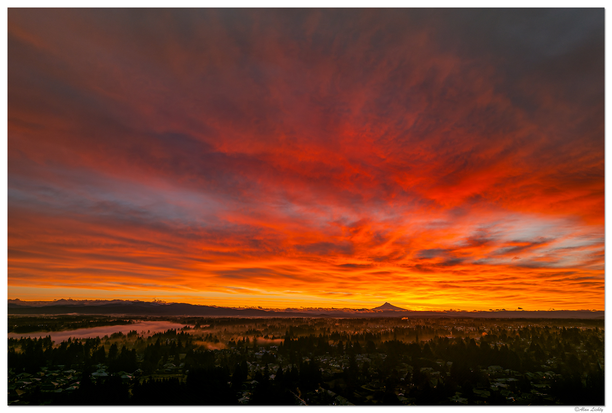 Sunrise in Vancouver