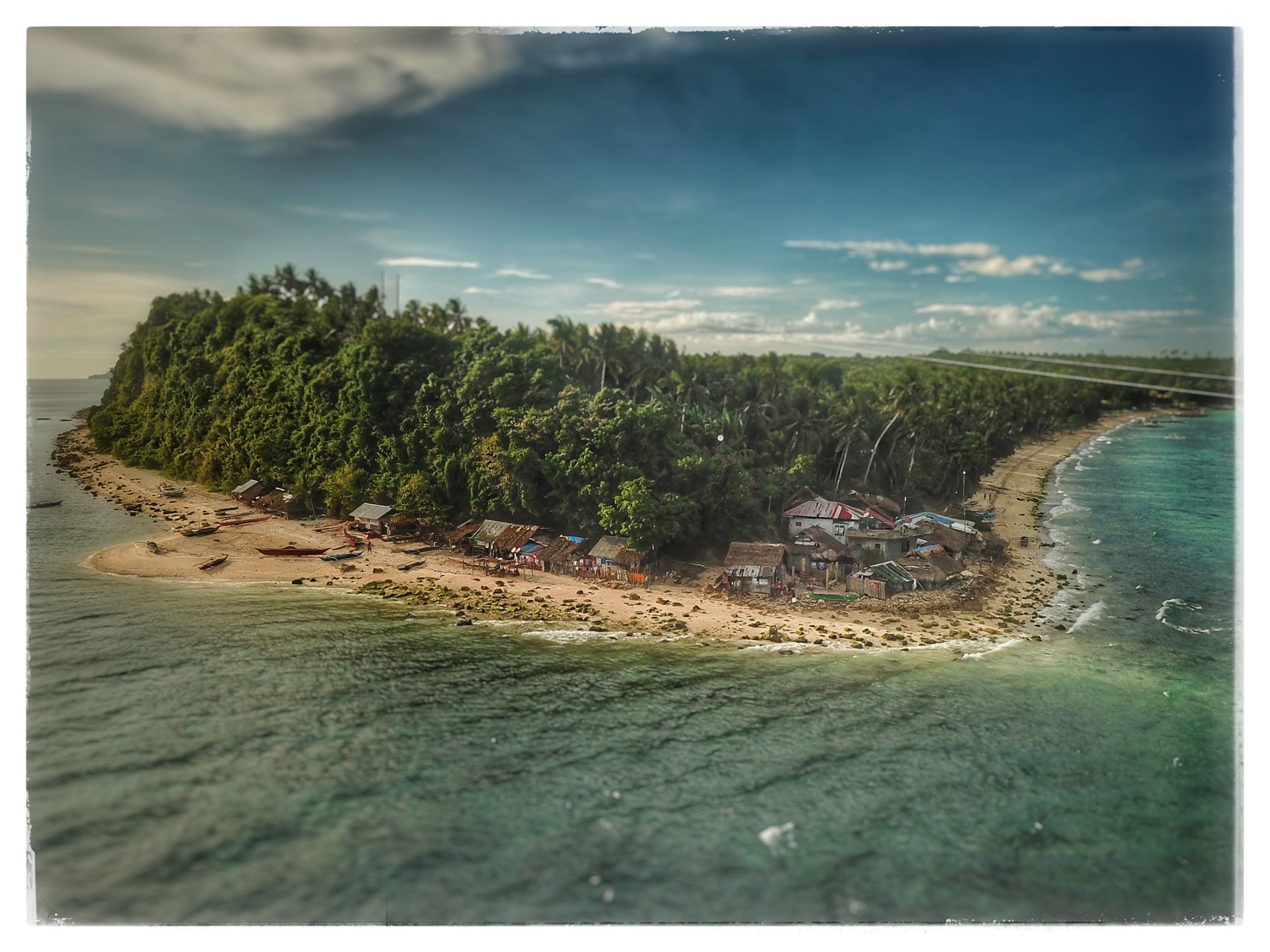 The Southern Tip of Ticao Island