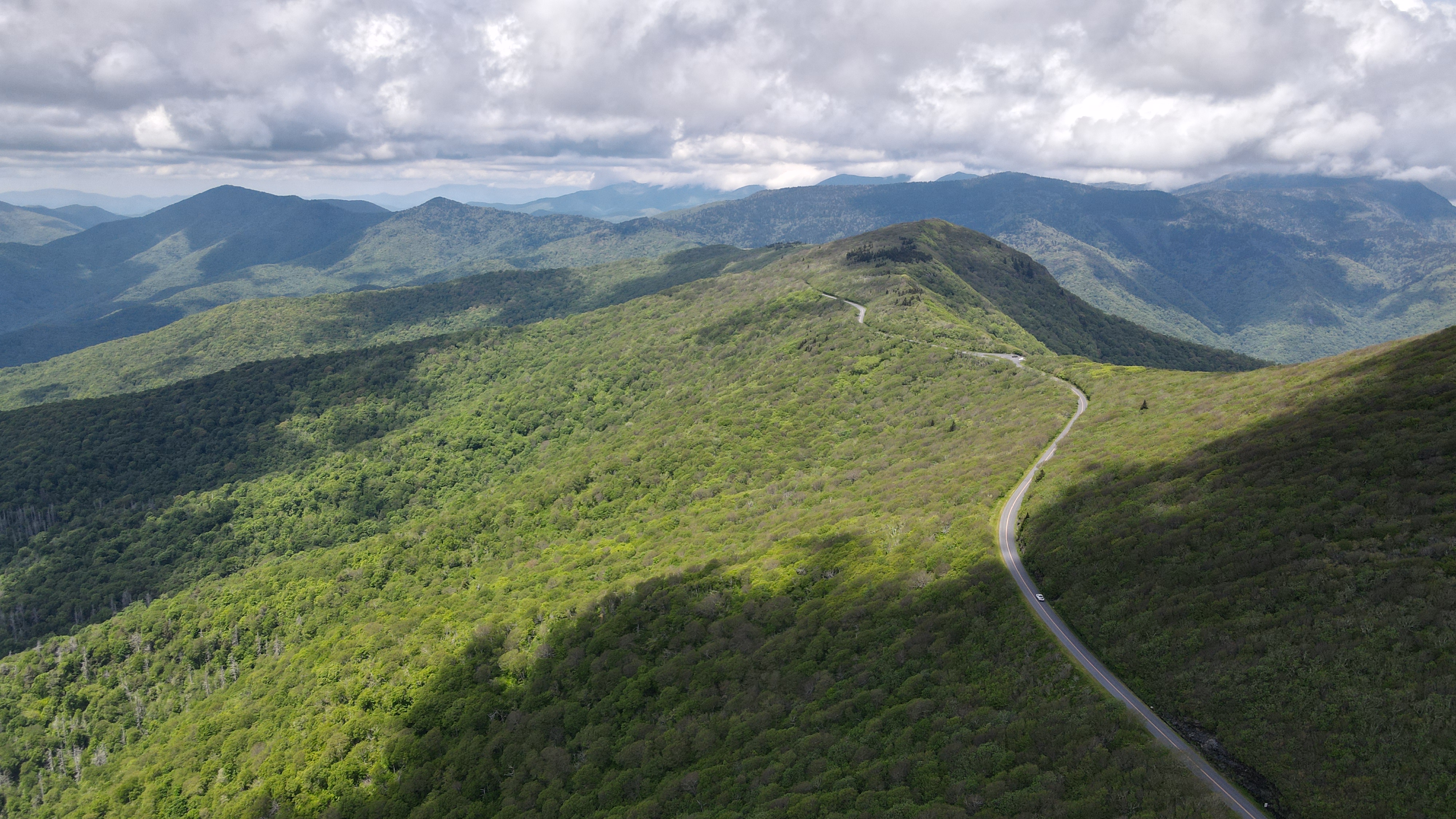 Winding down the Blue Ridge Parkway